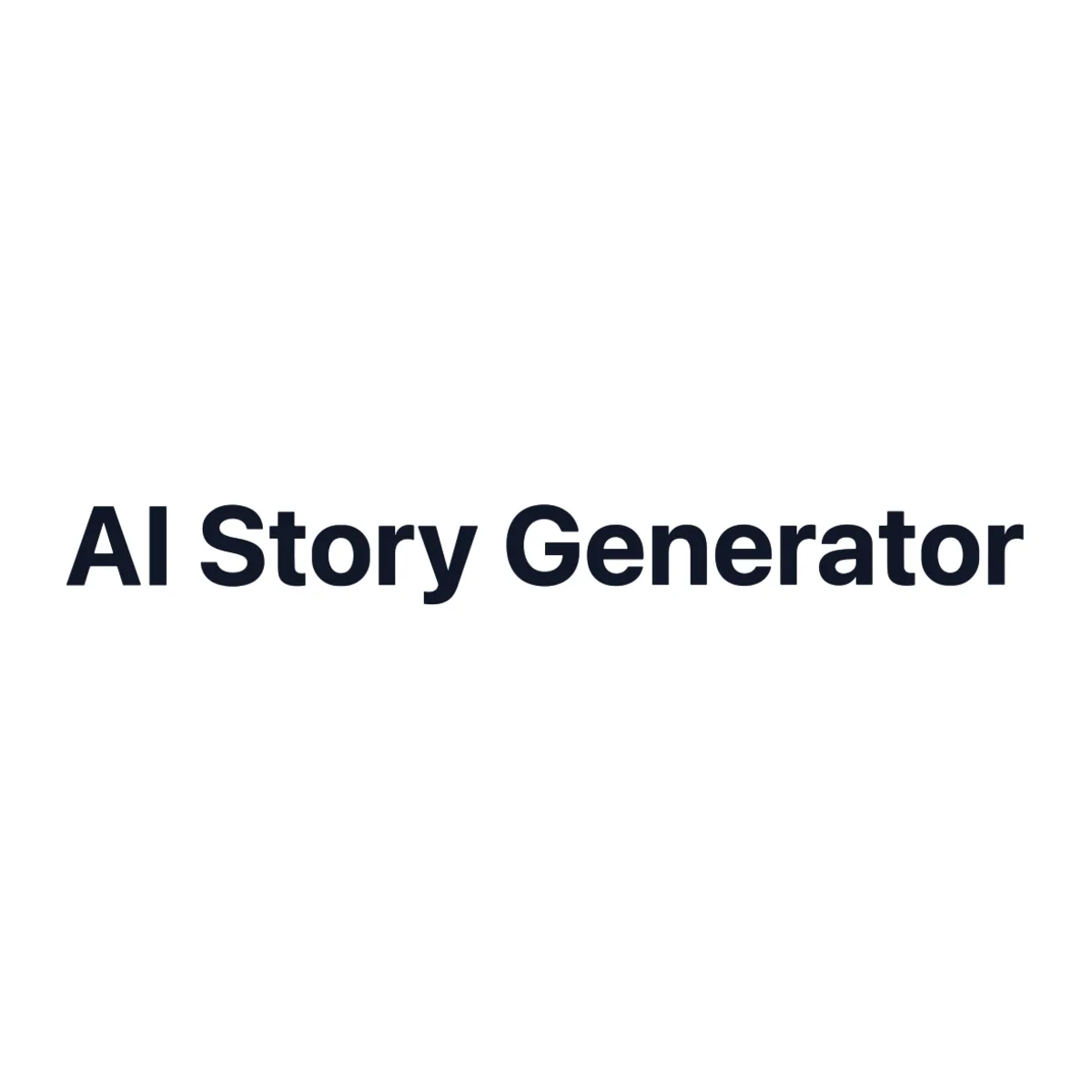 AIstorygenerator